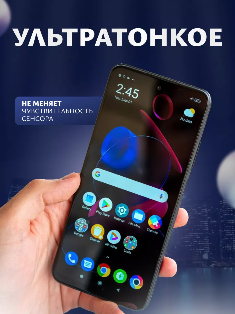 Гидрогелевая матовая пленка Xiaomi Redmi Note 12 pro 4g