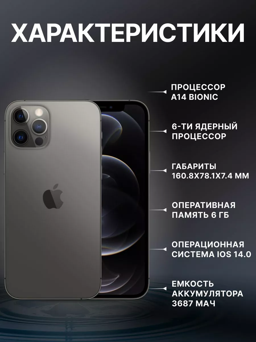 АЙФОН Смартфон iPhone 12 Pro Max 512 Gb