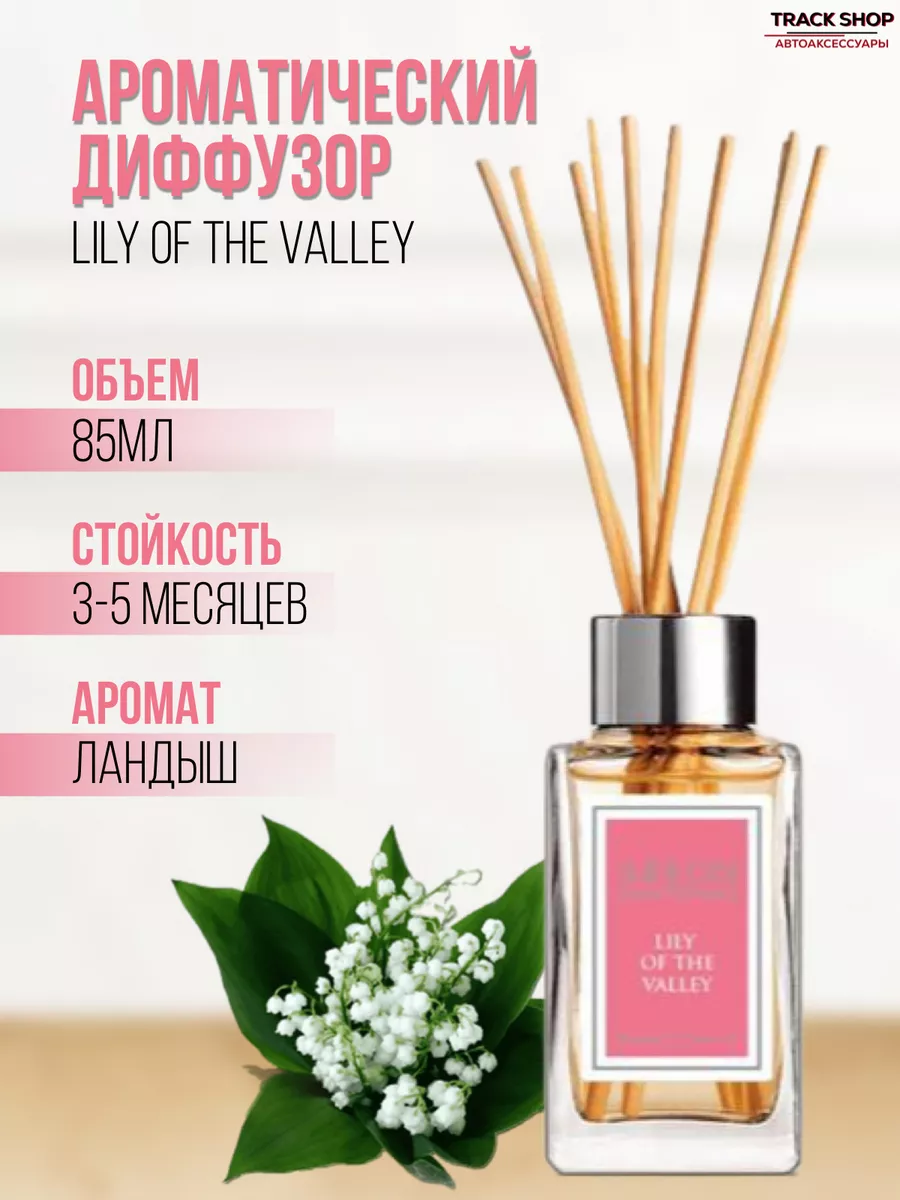 Диффузор для дома Home Perfume Lily the valley, 85 мл Areon купить по цене  880 ₽ в интернет-магазине Wildberries | 205582425