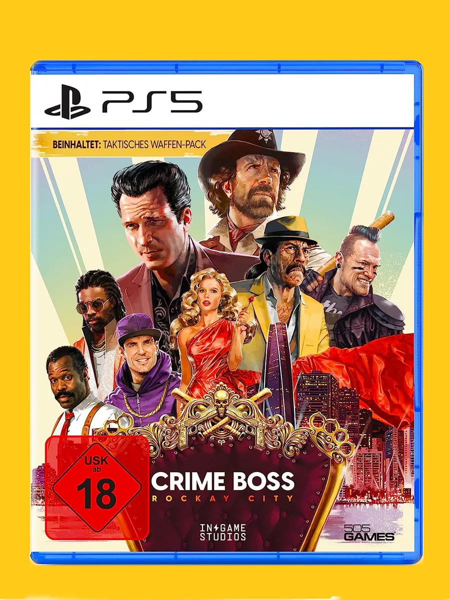 Evil banana corporation Диск Crime Boss: Rockay City playstation 5