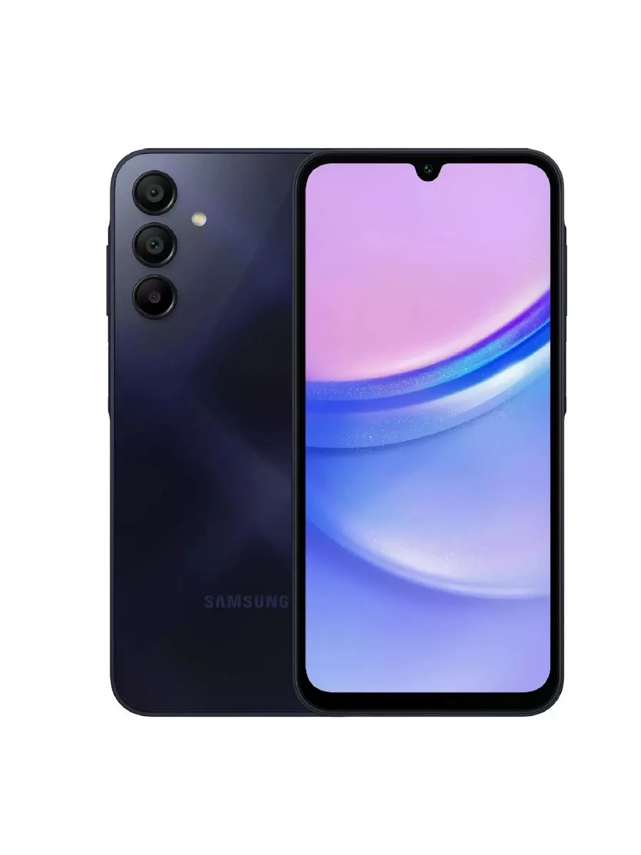 Samsung Смартфон Galaxy A15 SM-A155F 8 256 ГБ темно-синий