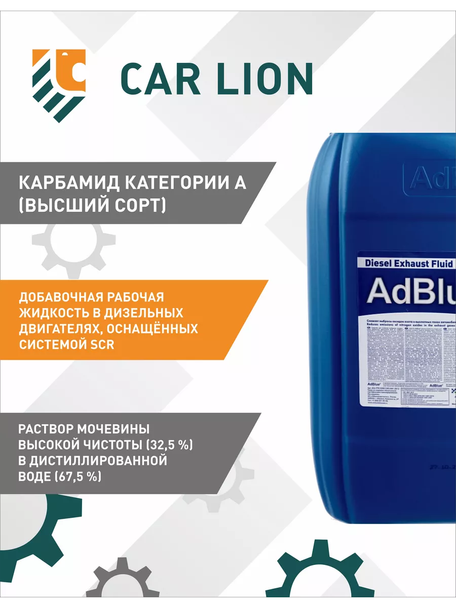 Sintec Мочевина жидкость для систем AdBlue 10л