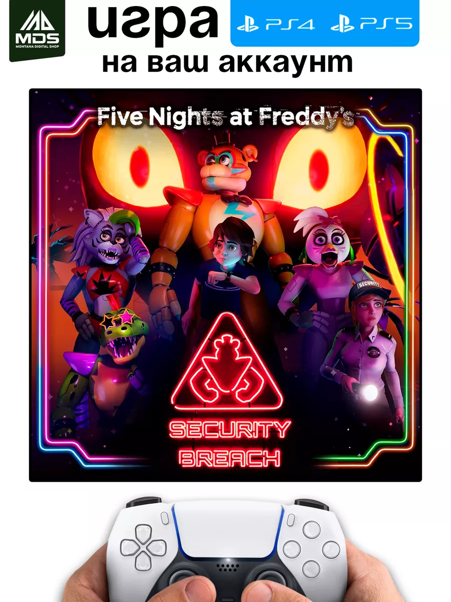 PlayStation Five Nights at Freddy Security Breach