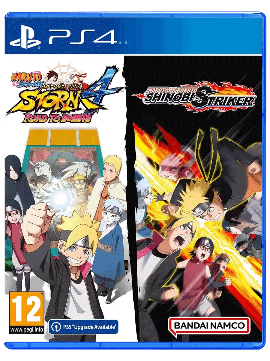 Igrushek.net Игра Naruto Ninja Storm 4 Road to Boruto+Shinobi Striker PS4