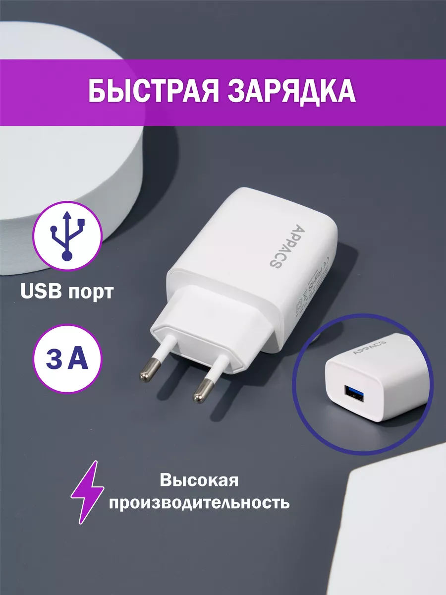 Зарядное устройство для телефона, быстрый блок 20W