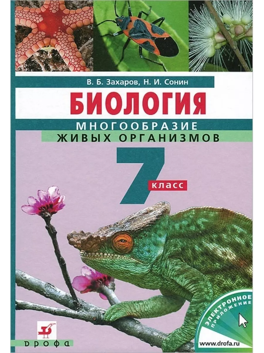 Учебник Биология. Многообразие живых организмов 7кл Дрофа купить по цене  450 ₽ в интернет-магазине Wildberries | 208275568