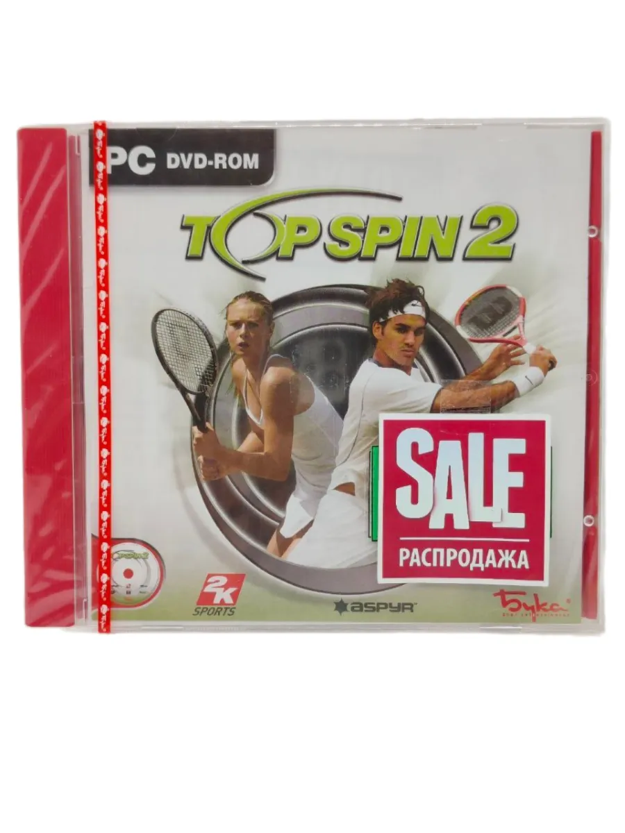 Бука Игра Top Spin 2 (PC - DVD русская версия)