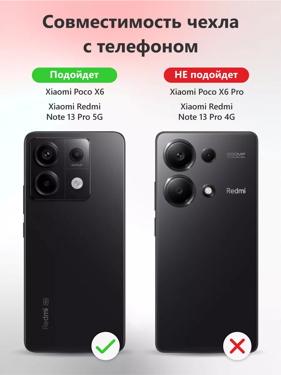 Чехол книжка на Xiaomi Redmi Note 13 Pro 5G, POCO X6 5G JFK купить по цене  780 ₽ в интернет-магазине Wildberries | 208488246