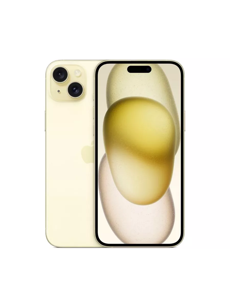 Смартфон iPhone 15 Plus 256GB Yellow (Nano+Nano) Apple купить по цене 119  993 ₽ в интернет-магазине Wildberries | 208535439