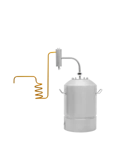 Медь и самогон, медный змеевик в самогонном аппарате