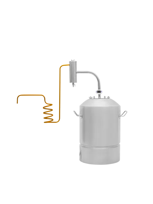 Самогонный аппарат Алковар Медный змеевик и сухопарник