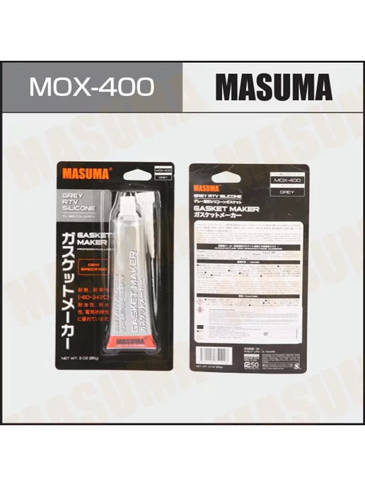 Masuma Герметик силиконовый серый MOX400