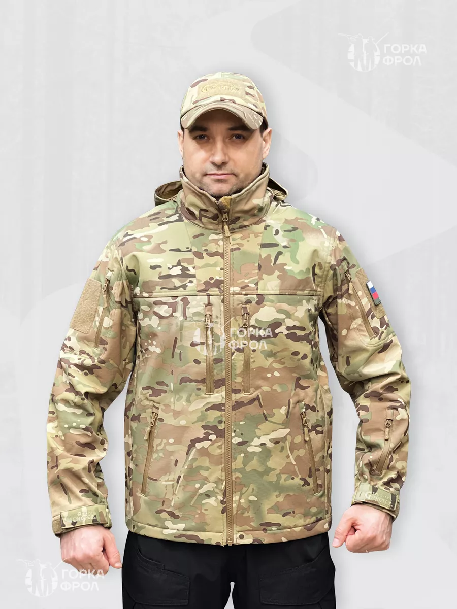 Куртка Bolo Softshell Мультикам Gongtex купить по цене 10 999 ₽ в  интернет-магазине Wildberries | 208713880