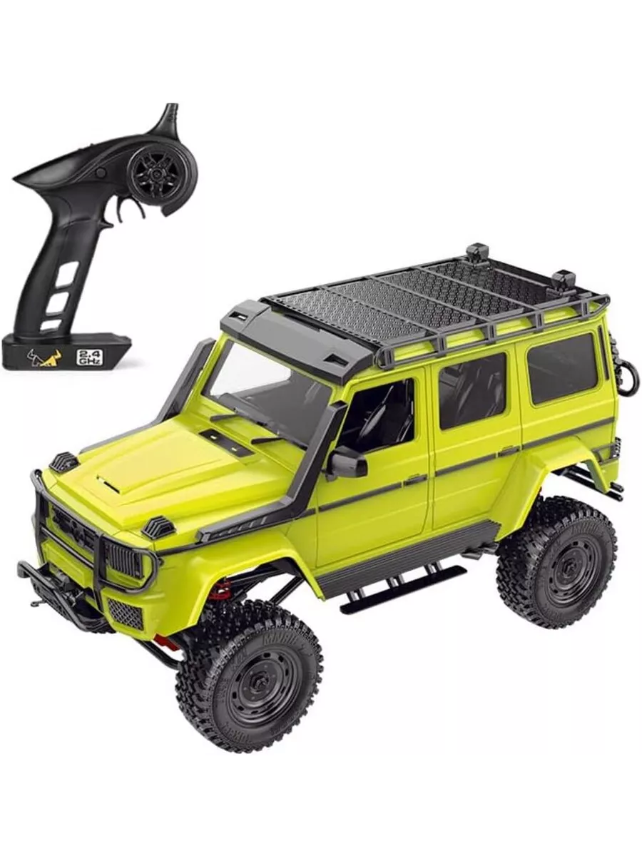 MN MODEL Радиоуправляемая машина G500 UPG Гелик RTR 4WD MN-86S GREEN