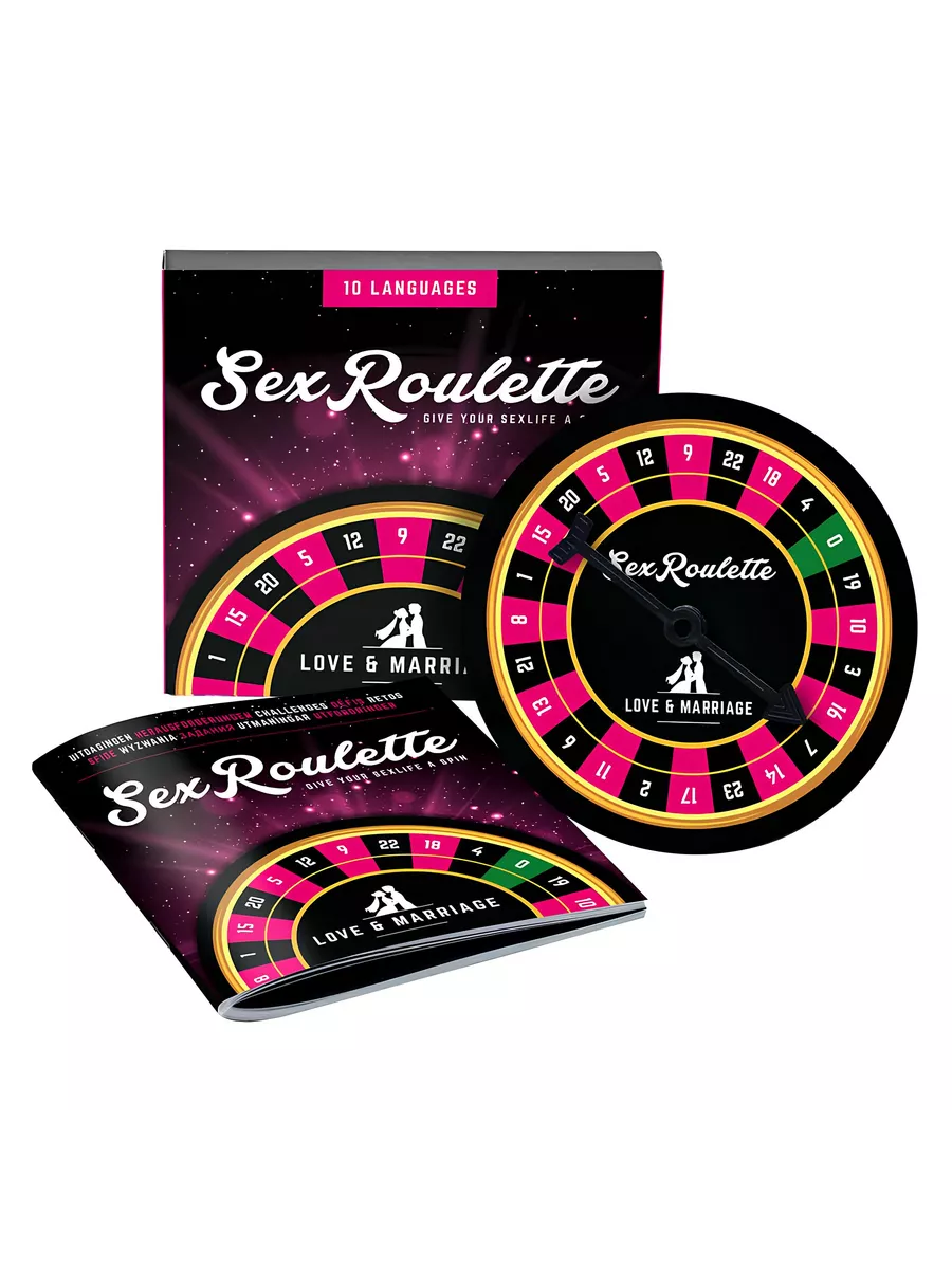 Настольная игра-рулетка Sex Roulette Love & Marriage купить по цене 1 836 ₽  в интернет-магазине Wildberries | 209136592