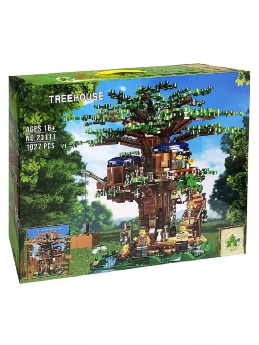 Конструктор TreeHouse, Дом на дереве, 23111 LEGO купить по цене 1 923 ₽ в  интернет-магазине Wildberries | 209151329