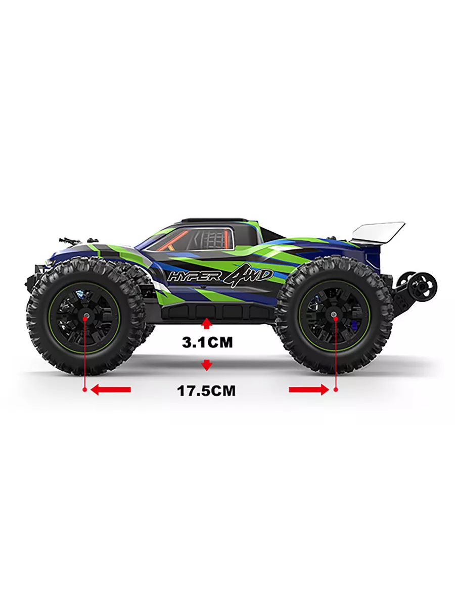 MJX R/C Радиоуправляемый джип MJX Hyper Go 4WD LED 1 16 2.4G