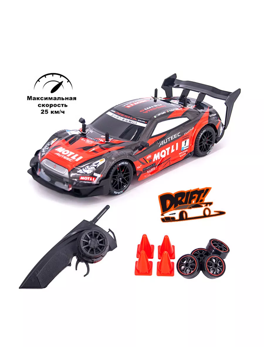 Радиоуправляемая машина для дрифта Nissan GTR R35 4WD RC-18B Huang Bo  купить по цене 2 737 ₽ в интернет-магазине Wildberries | 209254790