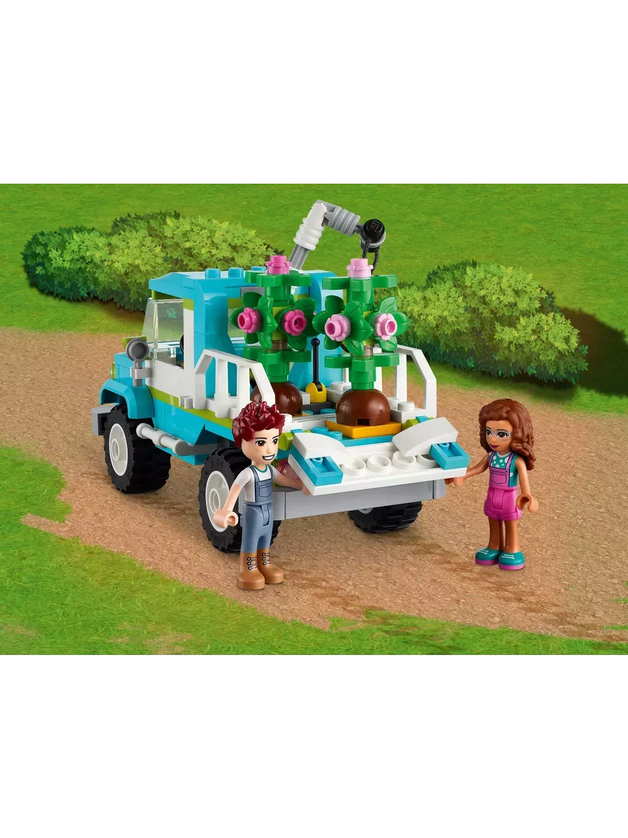 Igrushek.net Конструктор LEGO Friends 41707 Машина для посадки деревьев