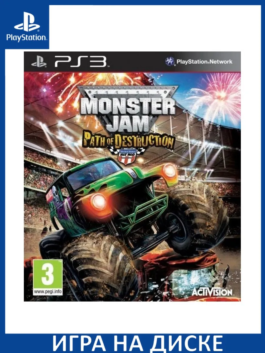 Игра PS3 Monster Jam Path of Destruction PS3 Диск