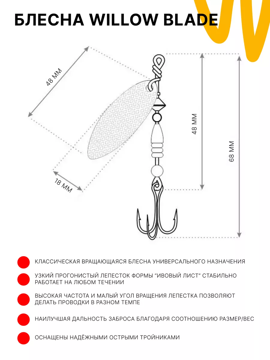 Блесна Фараон утяжелённый