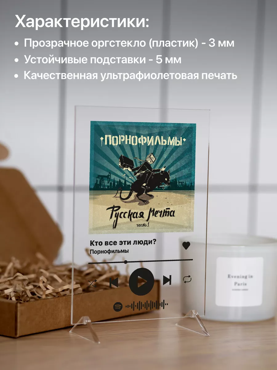 Giftdose Spotify постер 14х20 Порнофильмы