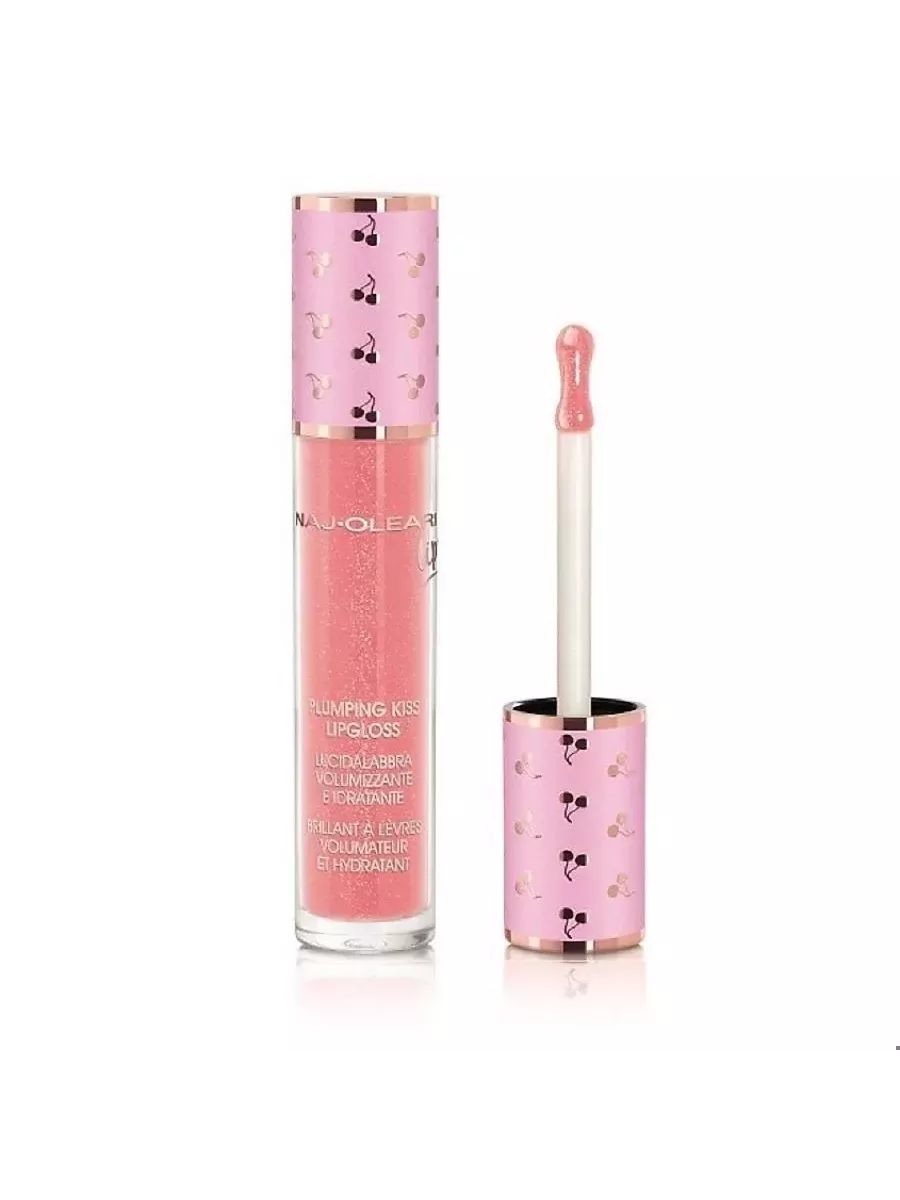 Блеск для губ Plumping Kiss Lip Gloss, Candy Pink03 NAJ OLEARI купить по  цене 1 917 ₽ в интернет-магазине Wildberries | 210195506