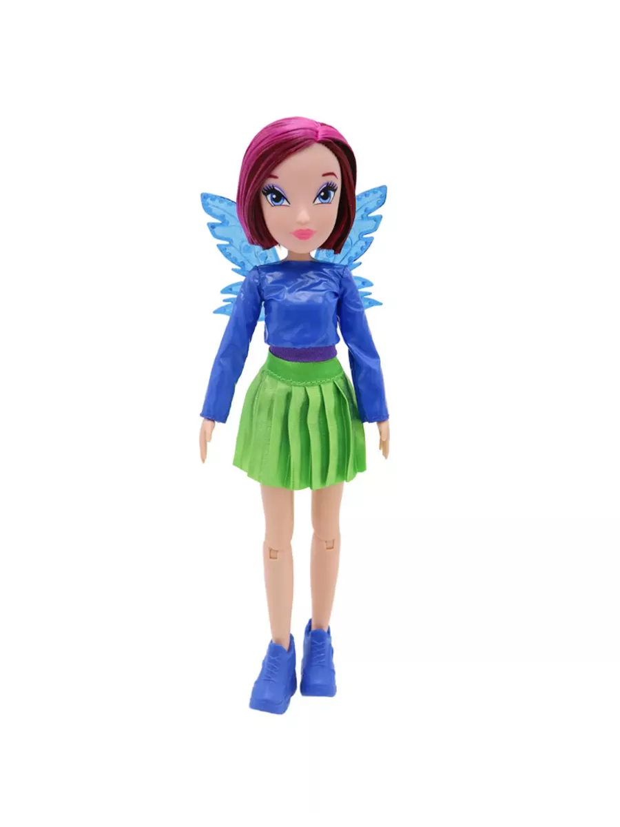 WINX CLUB Кукла Винкс Текна шарнирная с крыльями модная