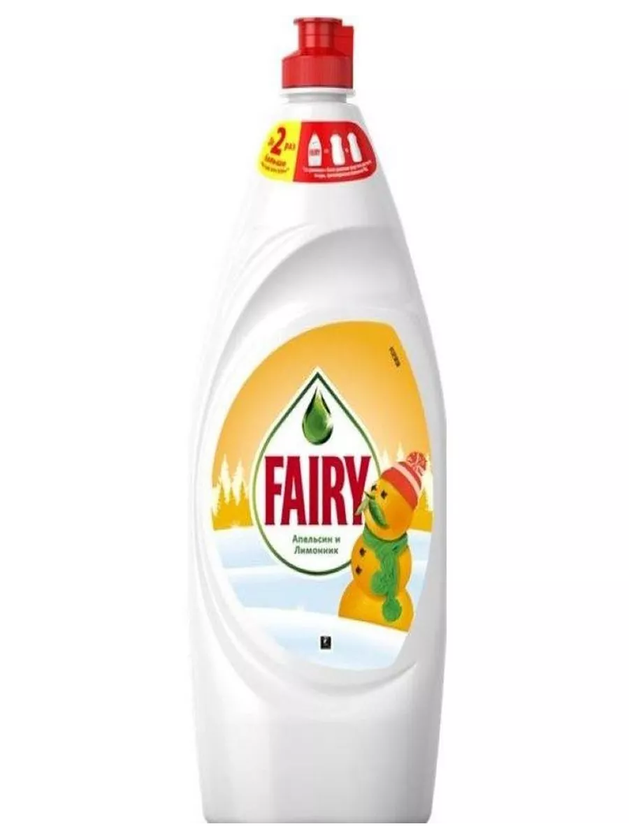 Procter&Gamble Средство для мытья посуды Fairy Апельсин и лимонник 900 мл