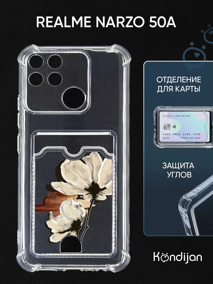 Чехол на Realme Narzo 50A, Реалми Нарзо 50А с картой Kondijan купить по  цене 236 ₽ в интернет-магазине Wildberries | 210524448