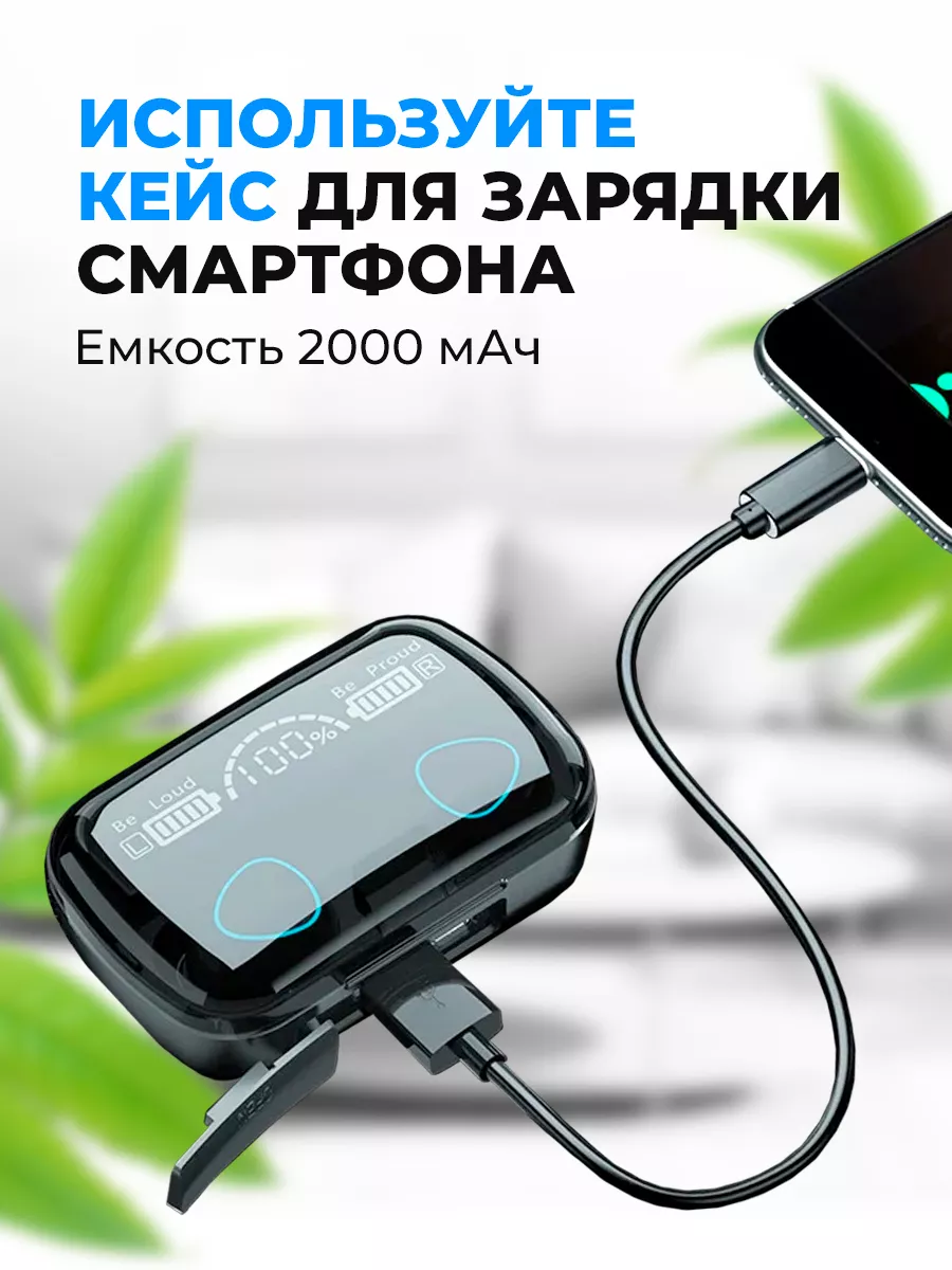 EXPORIUM Беспроводные наушники Bluetooth с микрофоном