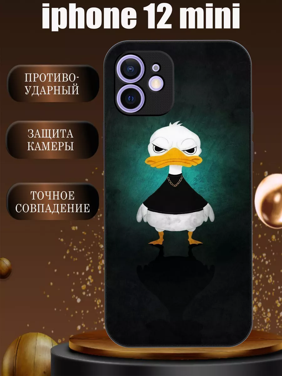 Чехол на iphone 12 mini с уткой аниме