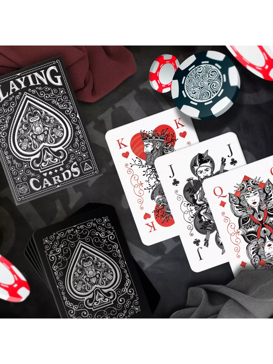 Порядок во всем Игральные карты Playing cards готика, 54 карты