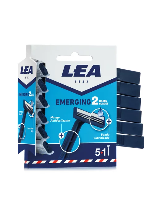 LEA Бритвы безопасные Emerging 2, 5шт