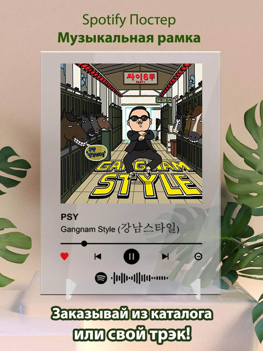 Постер spotify PSY - Gangnam Style