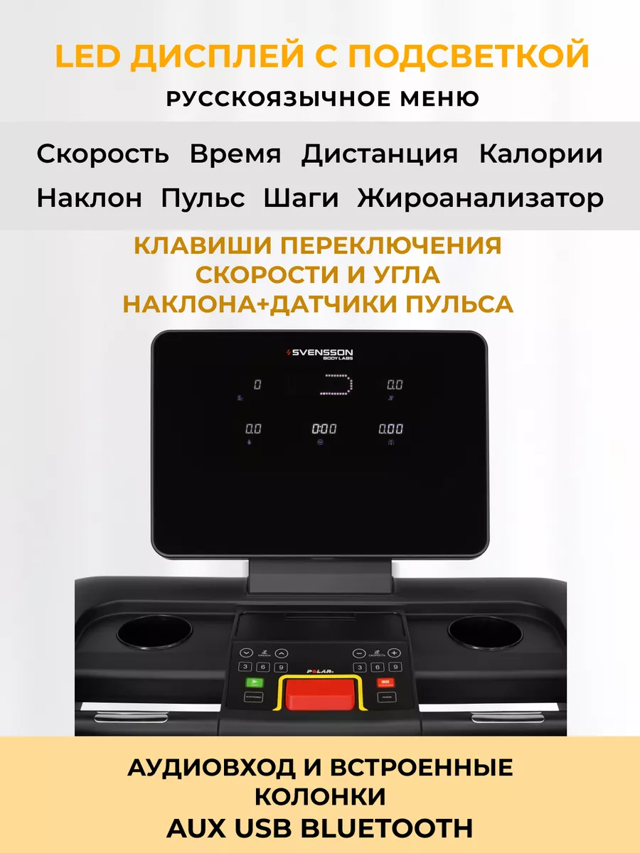 Беговая дорожка электрическая для дома Sport&Play купить по цене 98 687 ₽ в  интернет-магазине Wildberries | 211792932