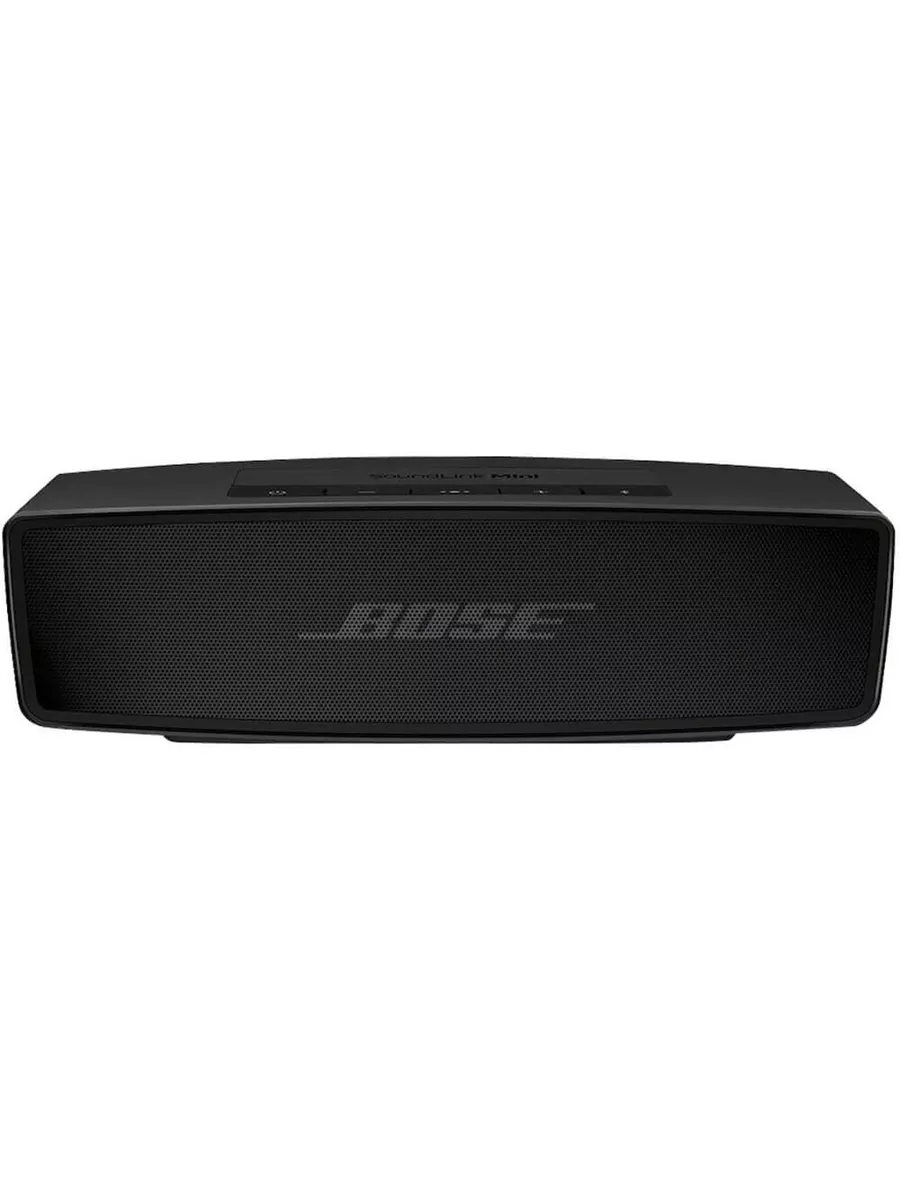 Портативная акустика SoundLink Mini II Black BOSE купить по цене 20 081 ₽ в  интернет-магазине Wildberries | 211811911