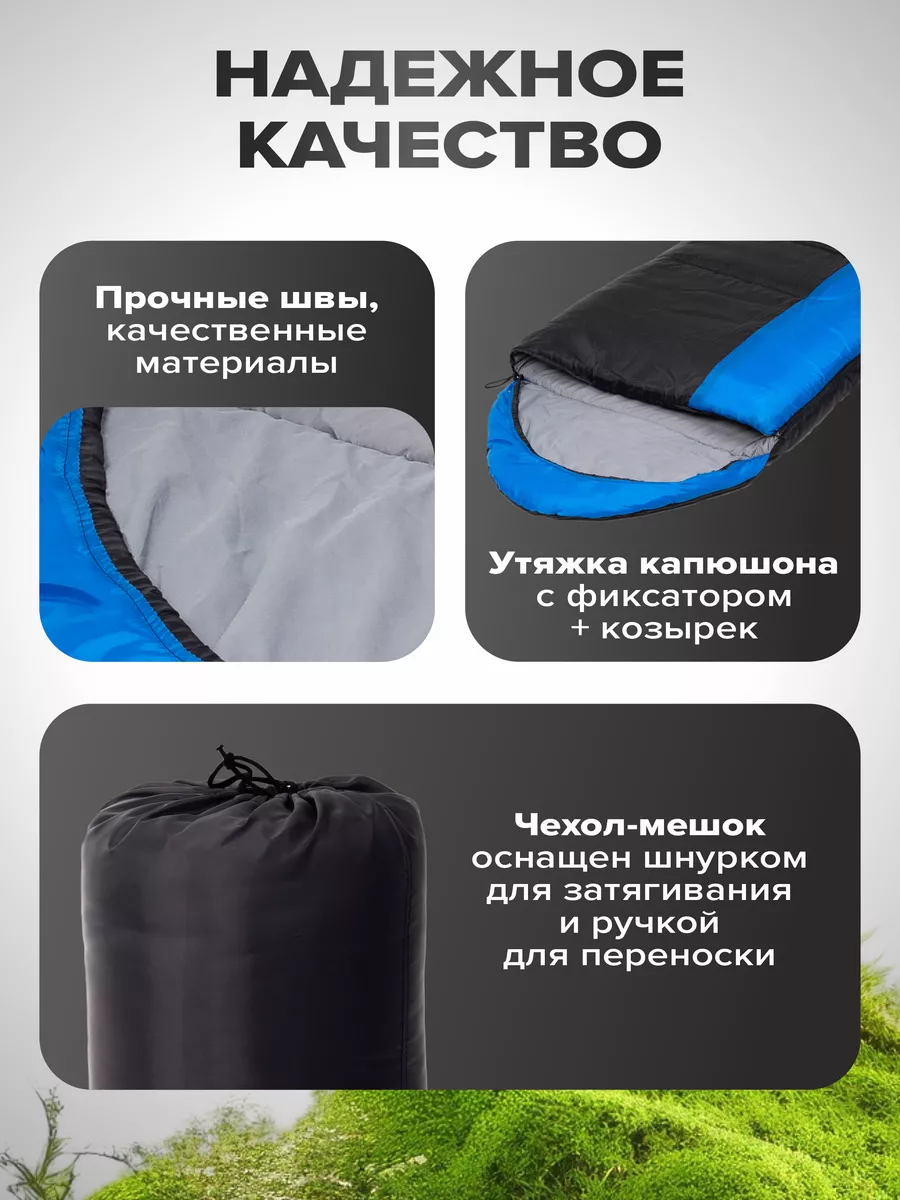 Balmax Спальный мешок camping plus series до -10 °C левый