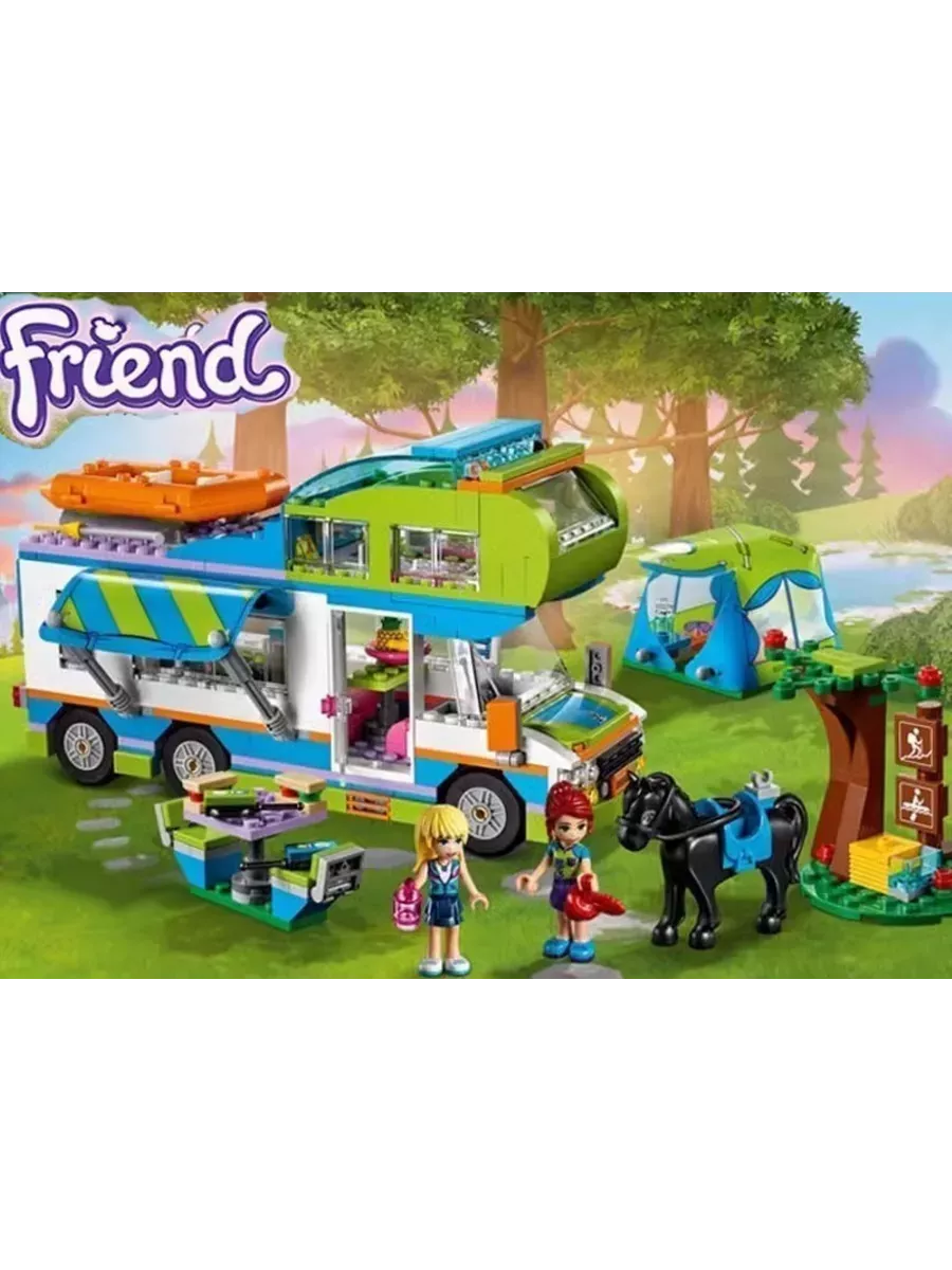 Конструктор Friends Дом на колесах 10858 493 дет LEGO купить по цене 82,99 р.  в интернет-магазине Wildberries в Беларуси | 211935707