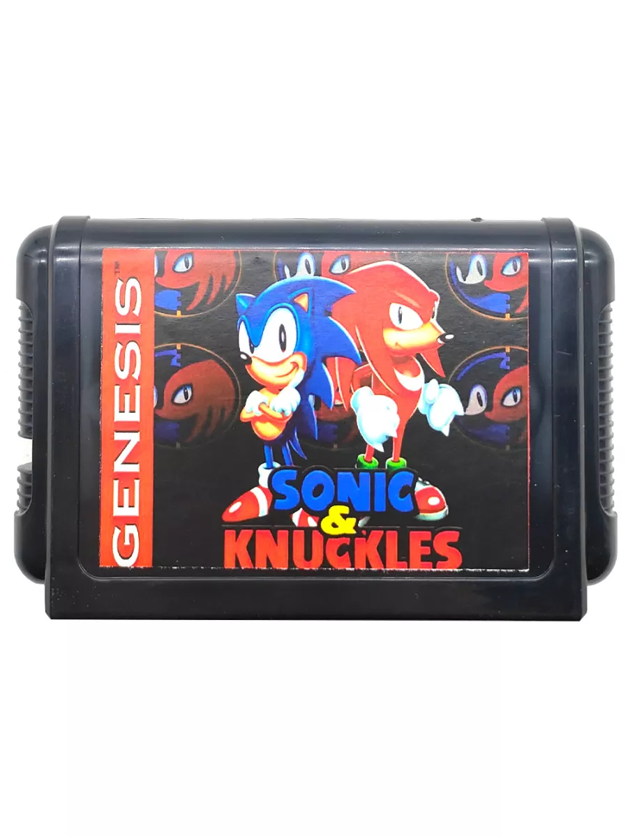 Картридж 16-bit SONIC AND KNUCKLES (RUS) Игра 16-bit купить по цене 800 ₽ в  интернет-магазине Wildberries | 212261772