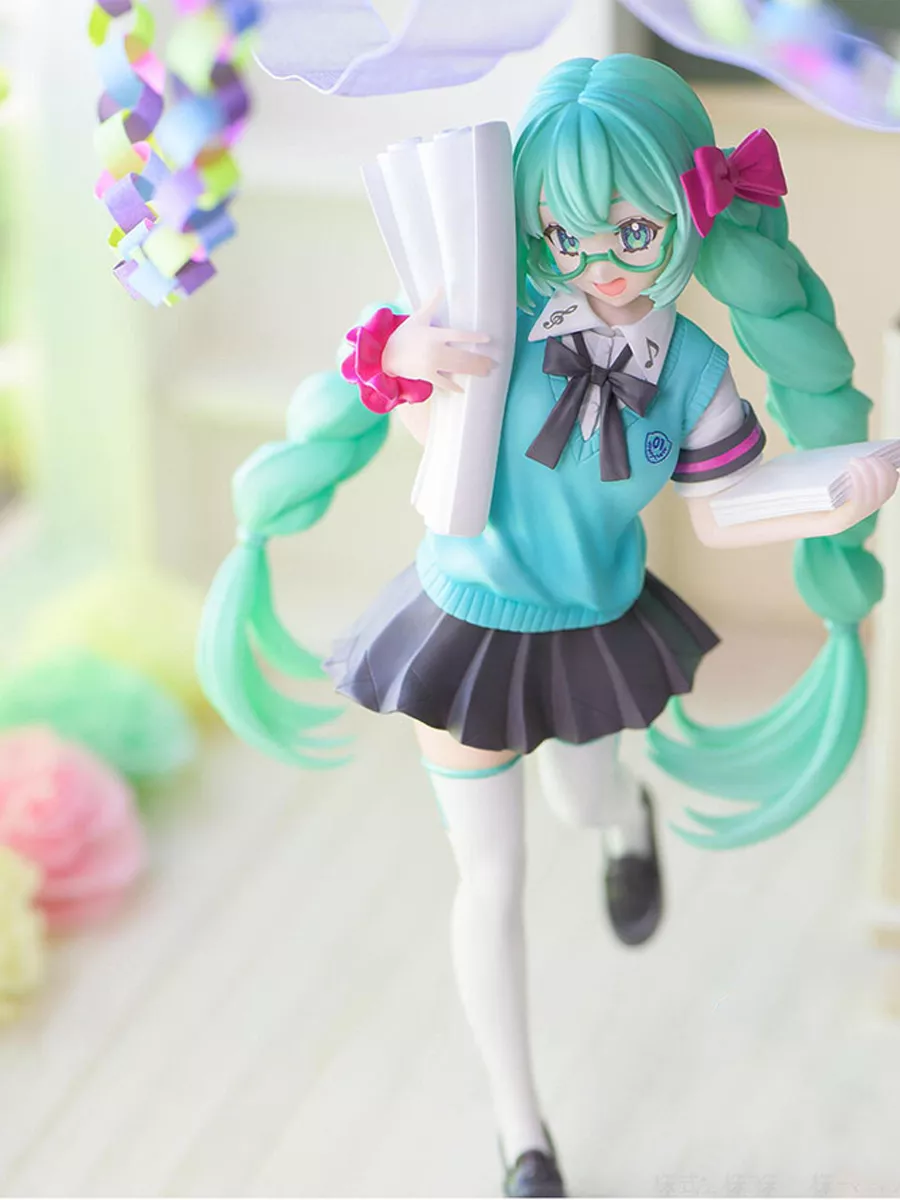 LAWE Аниме фигурка Hatsune Miku 16th Anniversary Booota Ver 18 см