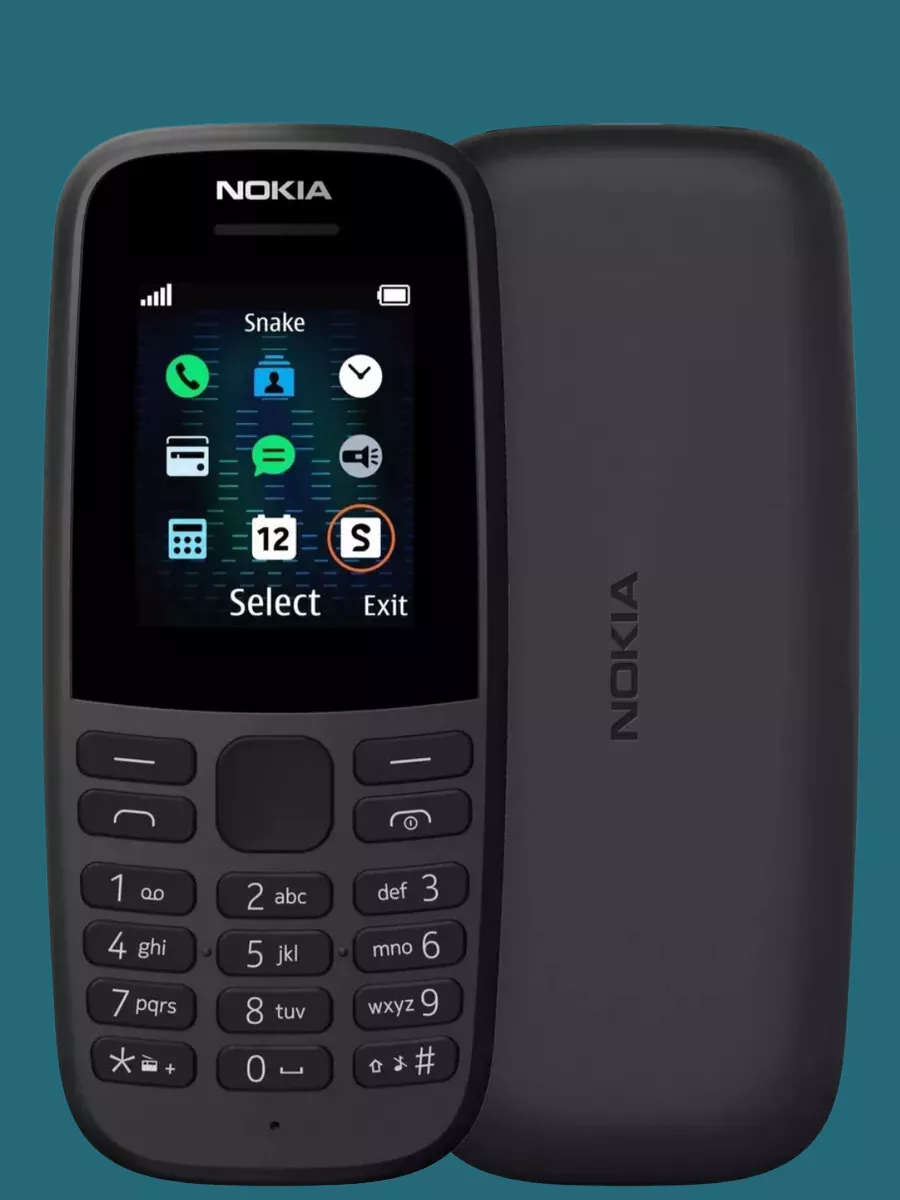 Nokia Телефон кнопочный Нокиа 105 DS