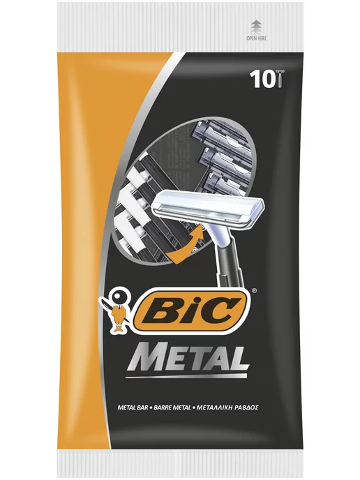 BIC Бритва бик Metal 10 шт