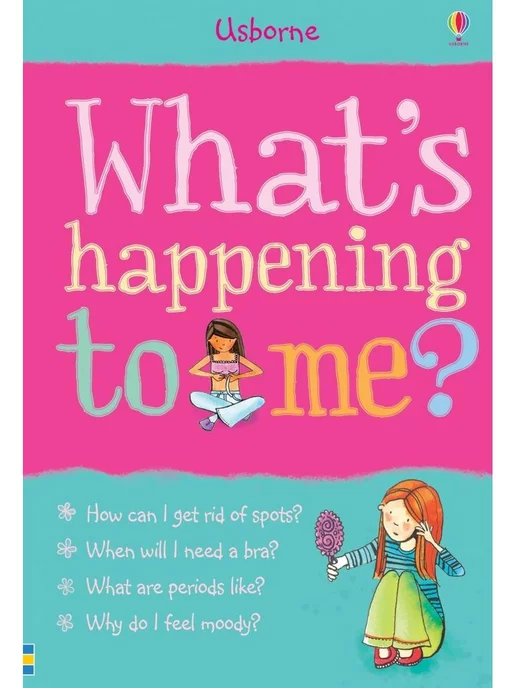 Usborne Whats Happening to Me книга для девочек на английском 9+