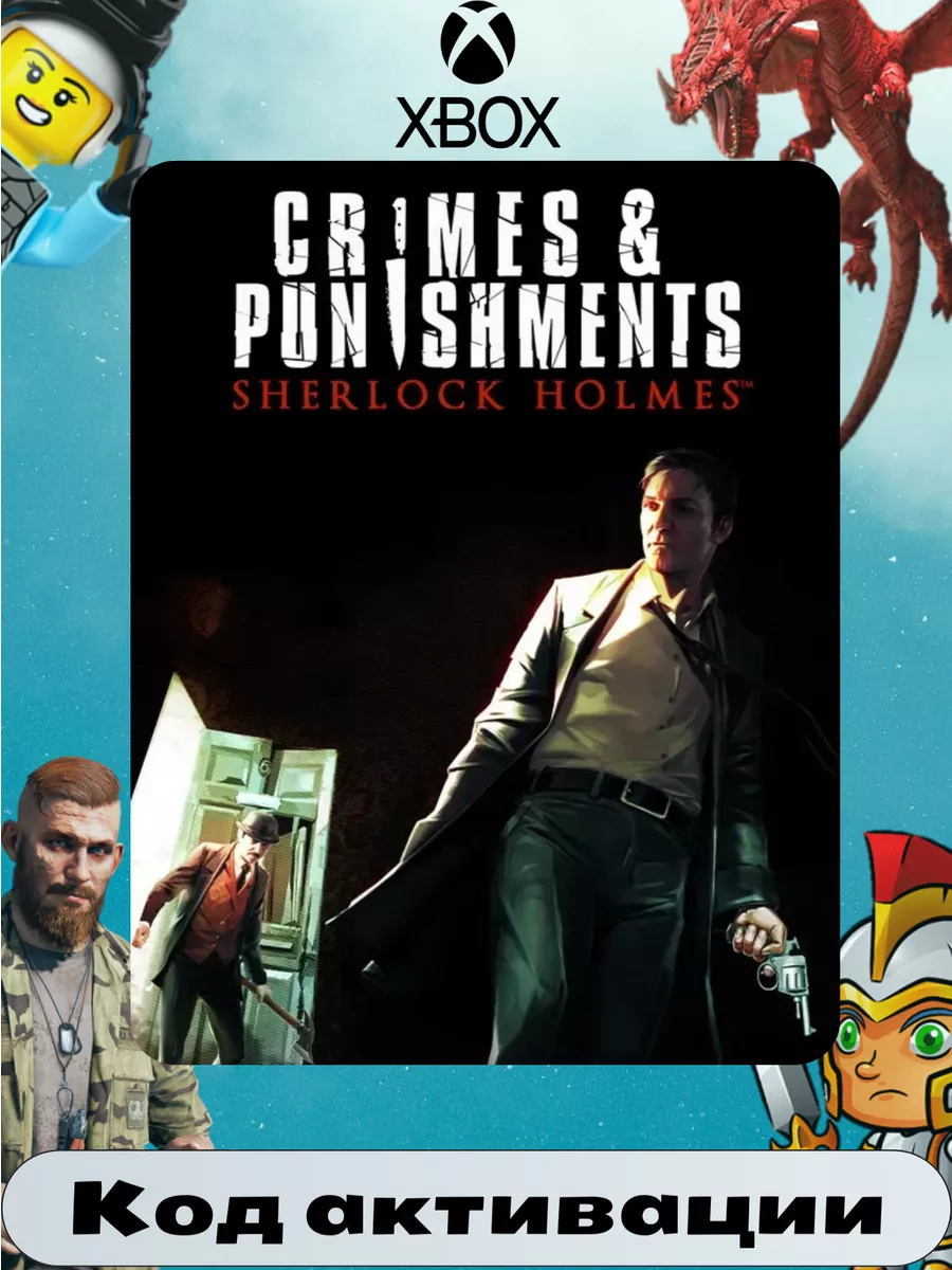 Xbox Игра Sherlock Holmes: Crimes and Punishments Redux. ключ