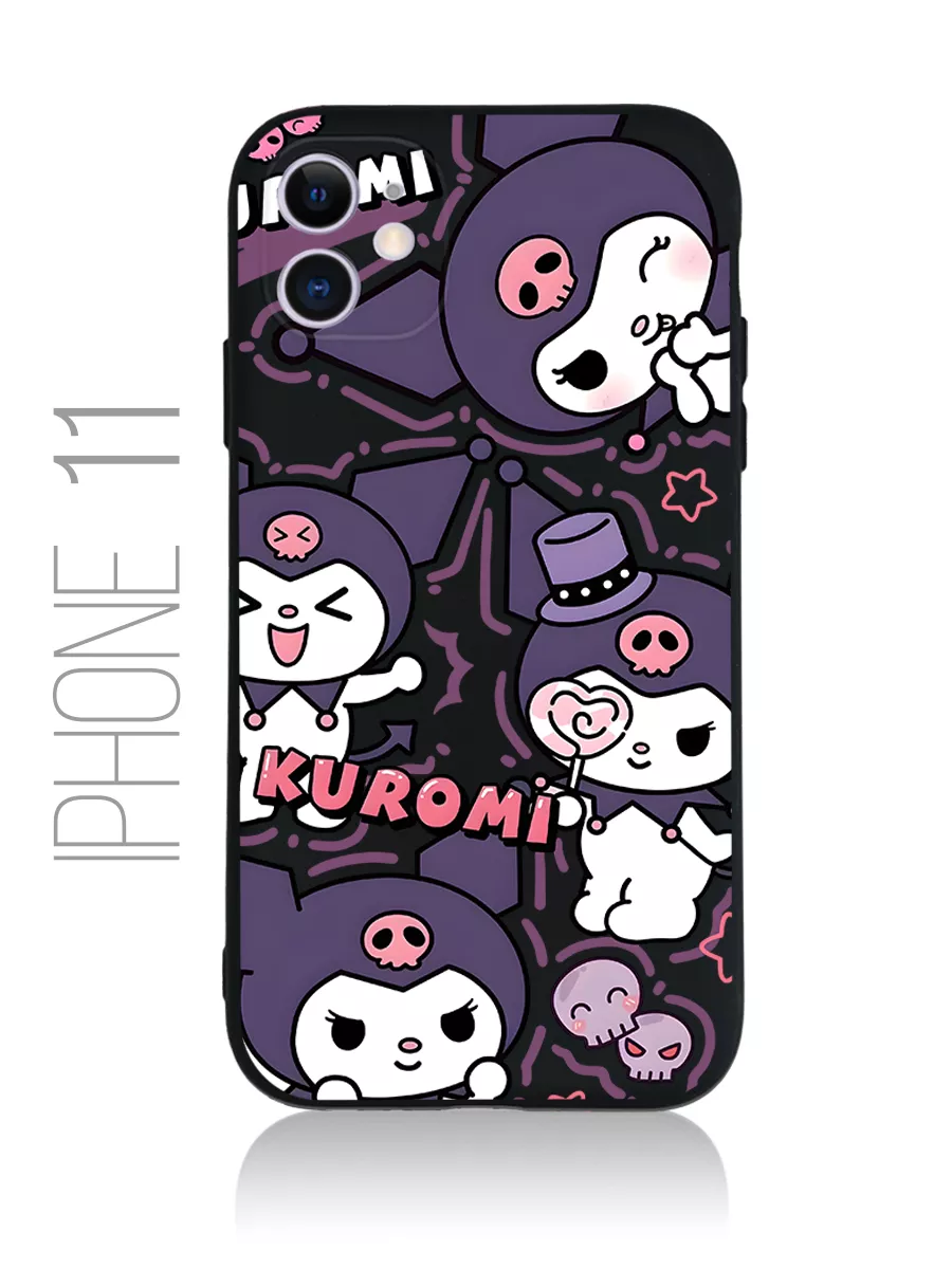 Чехол на Iphone 11 Kuromi Куроми Hello Kitty Nuobi my Style купить по цене  300 ₽ в интернет-магазине Wildberries | 214359033