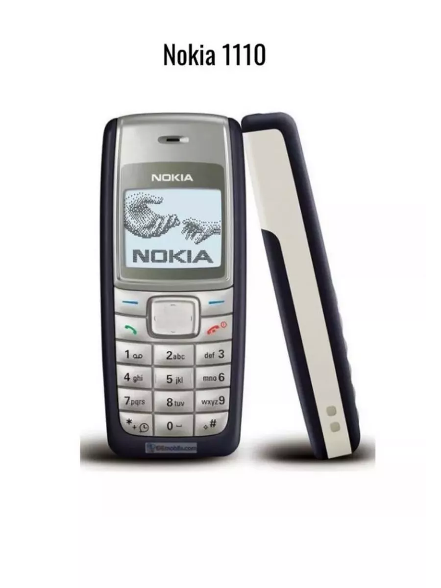 Nokia Кнопочный телефон nokia 1110 без камеры