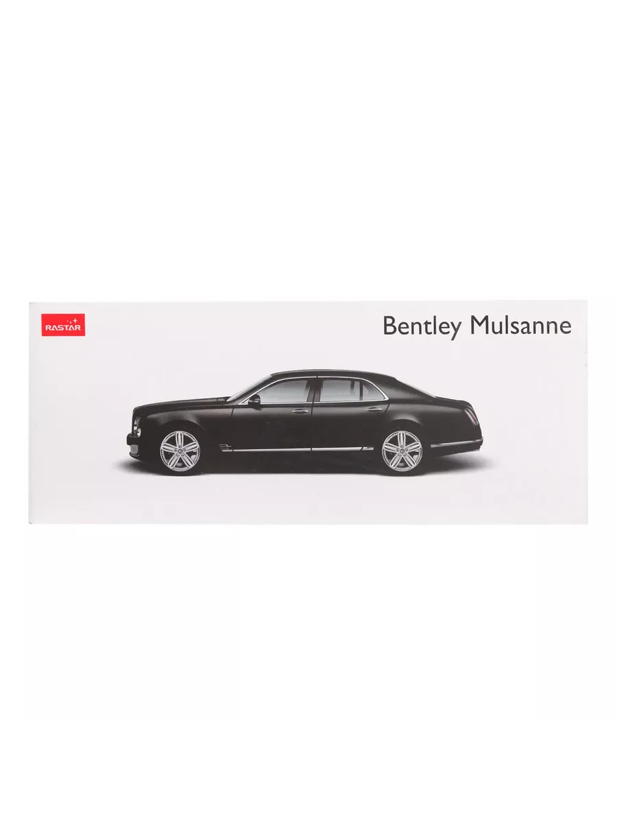 Rastar Машина Rastar 1:18 Bentley Mulsanne Черная 43800