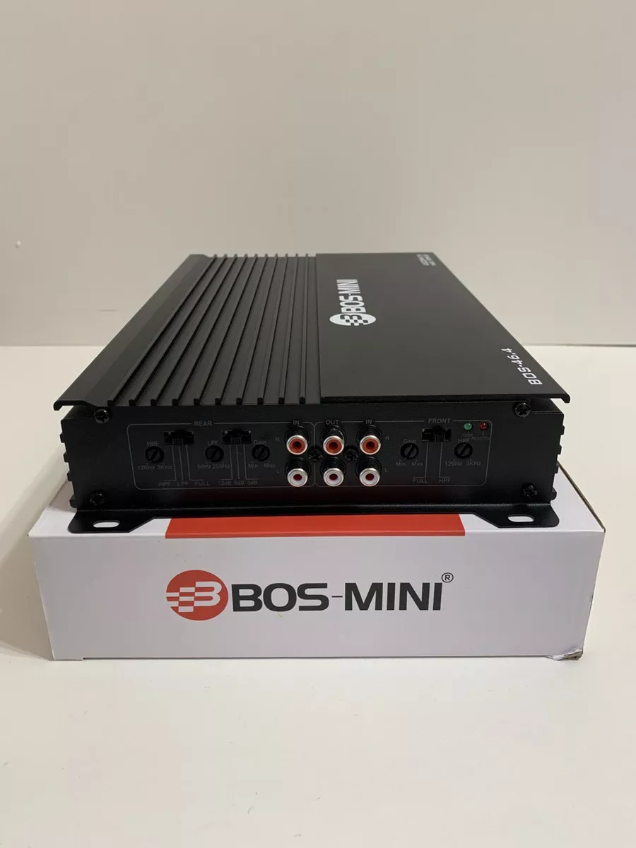 Усилитель автомобильный 4500W BOS-MINI купить по цене 2 791 ₽ в  интернет-магазине Wildberries | 214714304