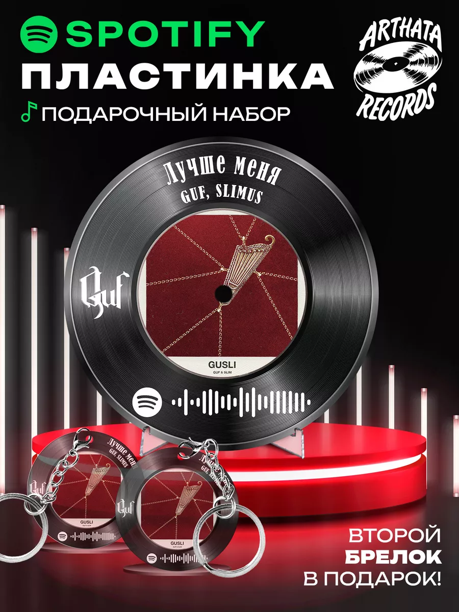 Постер GUF SLIMUS, спотифай брелоки GUF SLIMUS - Лучше меня Arthata-Records  купить по цене 20,83 р. в интернет-магазине Wildberries в Беларуси |  216199057